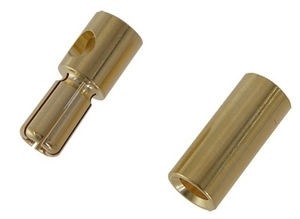 Goldstecker 6,0mm Paar