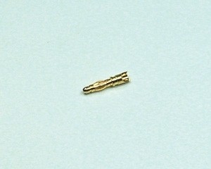 Goldstecker 2mm Stecker